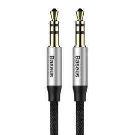 yiven-m30-przewod-kabel-audio-stereo-aux-3-5-mm-meski-mini-jack-1m-srebrno-
