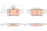 trw-klocki-hamulcowe-ford-tyl-c-max-focus-10-20-10-stan-nowy