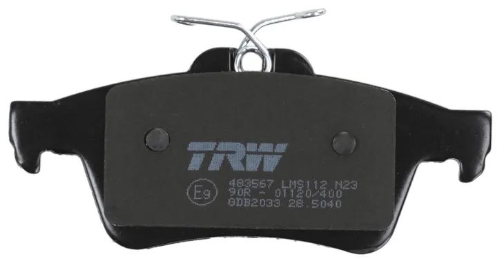 trw-klocki-hamulcowe-ford-tyl-c-max-focus-10-20-10-stan-nowy-producent-czesci-trw
