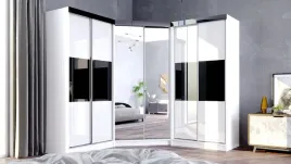 garderoba-narozna-vista-iii-232x232x215-bialo-czrana-z-lustrami
