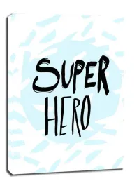 super-bohater-na-niebieskim-tle-obraz-na-plotnie-20x30-cm