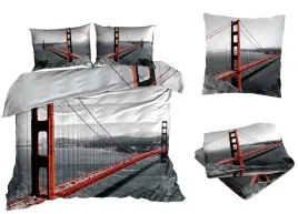 posciel-satyna-bawelniana-200x220cm-most-golden-gate-z-przescieradlem-3d