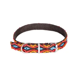 obroza-z-tasmy-dla-psa-winnetou-czarny-32-37-cm