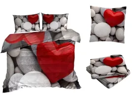 posciel-satyna-bawelniana-200x220cm-serce-na-kamieniach-z-przescieradlem-3d