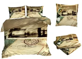 posciel-satyna-bawelniana-200x220cm-list-i-morze-z-przescieradlem-3d