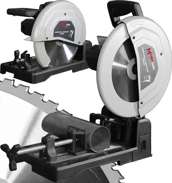 PRZECINARKA TARCZOWA DO METALU METCOR JS355E 355mm +45° WZMOCNIONA 2,5kW