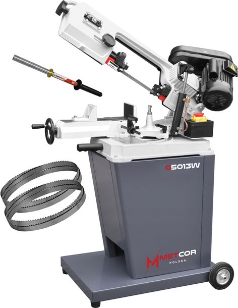 PRZECINARKA METCOR G5013 TAŚMOWA 400V PIŁA DO METALU (BS128) -45°+60° 125