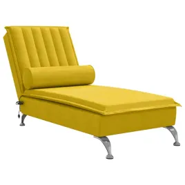 szezlong-masujacy-z-walkiem-zolty-aksamitny