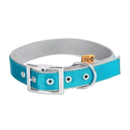 obroza-z-tasmy-dla-psa-extra-twilight-silver-morski-42-53-cm
