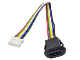 gniazdo-usb-c-6-przewodow-do-obudowy-na-zatrzask