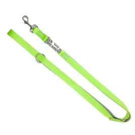 smycz-przepinana-dla-psa-energy-silver-zielony-10-x-220-cm