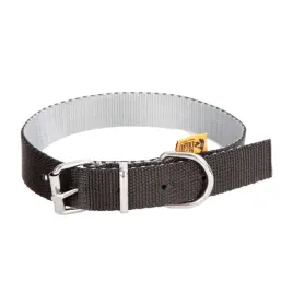 obroza-z-tasmy-dla-psa-twilight-silver-czarny-32-37-cm