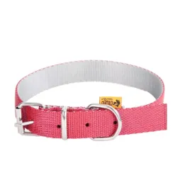 obroza-z-tasmy-dla-psa-twilight-silver-bordowy-23-31-cm