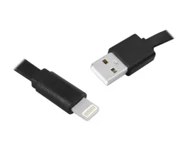 kabel-usb-iphone-8pin-1m-plaski-czarny