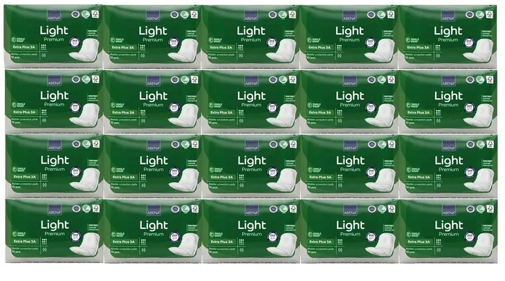 WKŁADKI UROLOGICZNE ABENA  LIGHT EXTRA PLUS 3A 10szt x 20op