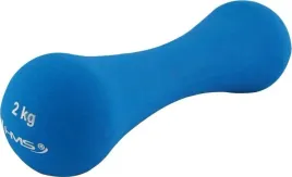 ciezarek-zeliwny-hantla-do-cwiczen-fitness-pokryty-neoprenem-hms-17025-2-kg