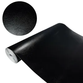 okleina-samoprzylepna-meblowa-czarna-skora-na-meble-szafke-regal-45x25cm
