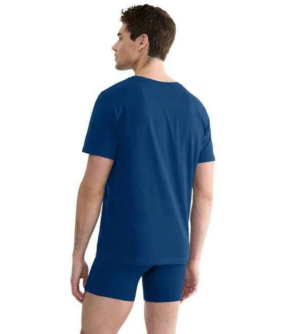 sloggi-slg-base-o-neck-niebieska-s