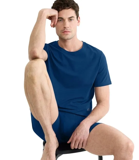 sloggi-slg-base-o-neck-niebieska-s