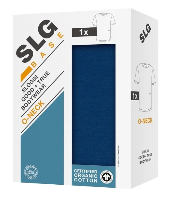 sloggi-slg-base-o-neck-niebieska-xl