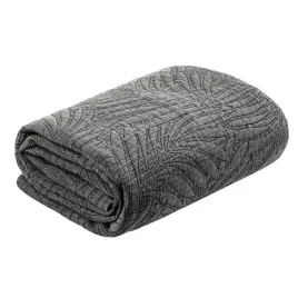 elegancka-narzuta-pikowana-stone-170x210-stalowa