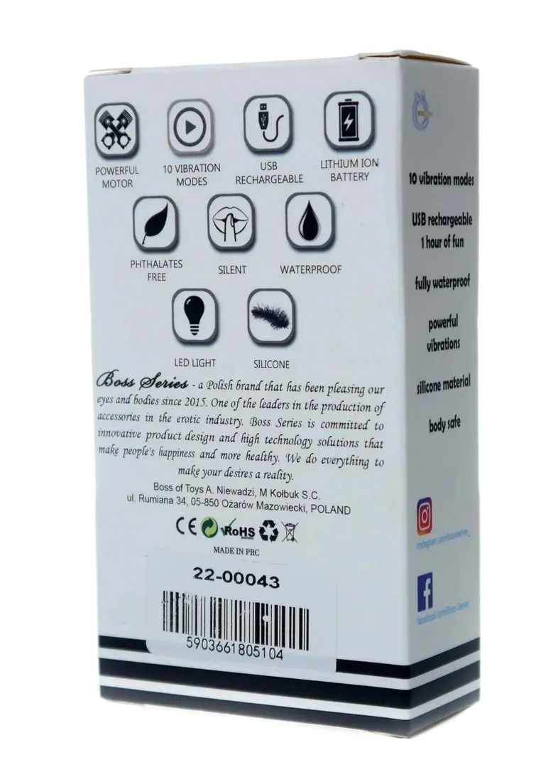 boss-series-stymulator-lechtaczki-usb-silikonowy-kolor-zolty