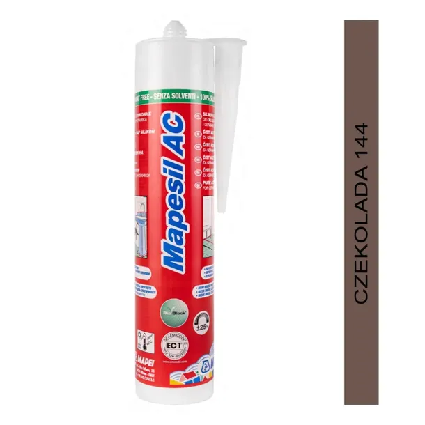 Silikon MAPEI MAPESIL AC 310ml - 144 czekolada