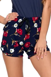 moraj-damskie-krotkie-spodenki-szorty-kwiaty-l-xl