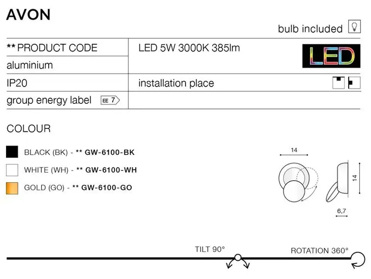 lampa-scienna-avon-az2196-azzardo-szerokosc-14-cm