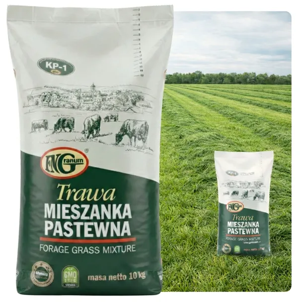 Mieszanka Traw Kiszonkowa Kośna KISZONKI SIANOKISZONKI 10kg Szybkorosnąca