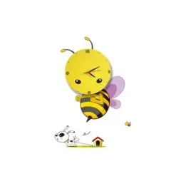 lampa-scienna-dziecieca-zegar-led-06w-bee-ml145-milagro