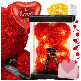mis-z-platkow-roz-box-swiatelka-led-prezent-dzien-kobiet-rocznice-balon