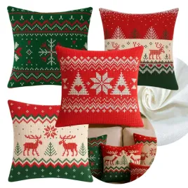 4x-poszewki-na-poduszki-swiateczne-zimowe-na-jaski-45x45-cm-norweskie-wzory