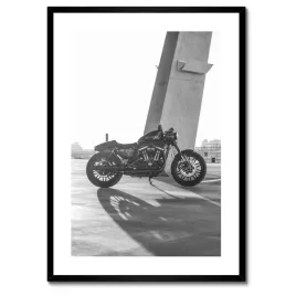 plakaty-w-ramie-50x70-harley-davidson-motocykl