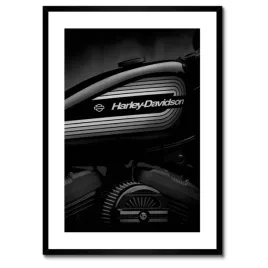 plakaty-w-ramie-50x70-harley-davidson-motocykl