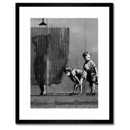 plakaty-w-ramie-40x50-banksy-laska-prysznic