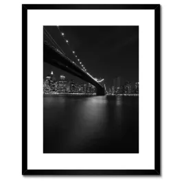 plakaty-w-ramie-40x50-nocne-zdjecie-mostu-usa