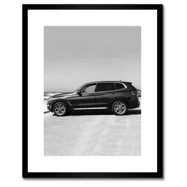 plakaty-w-ramie-40x50-bmw-suv-nad-morzem