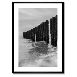 plakaty-w-ramie-50x70-falochron-morze-baltyckie
