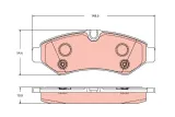 trw-klocki-hamulcowe-db-tyl-sprinter-20-30-cdi-18-stan-nowy