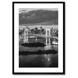 plakaty-w-ramie-50x70-tokio-wieza-eiffla-most