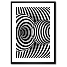 plakaty-w-ramie-50x70-abstrackja-czarnobiala