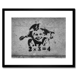 plakaty-w-ramie-50x40-banksy-dziewczynka-piegi
