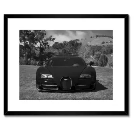plakaty-w-ramie-50x40-czarne-bugatti-samochod