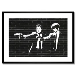 plakaty-w-ramie-70x50-pulp-fiction-graffitti