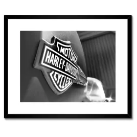 plakaty-w-ramie-50x40-logo-harley-davidson