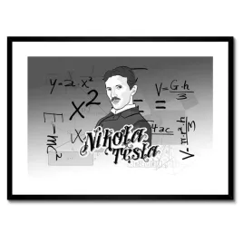 plakaty-w-ramie-70x50-nikola-tesla-wynalazca