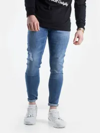 spodnie-tb1606-skinny-ripped-blue-wash