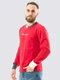 bluza-small-logo-script-two-tone-red