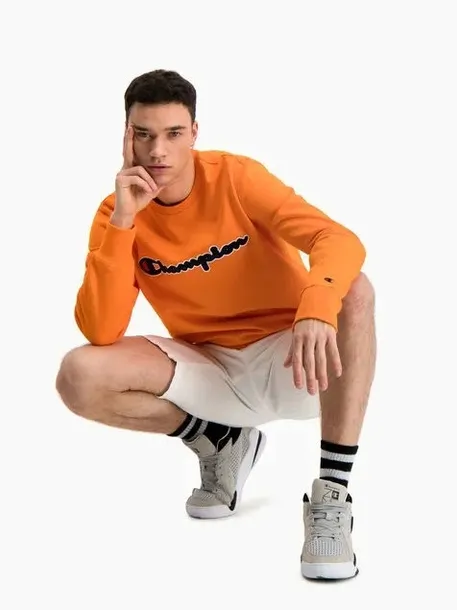 bluza-satin-logo-script-orange-rozmiar-xl